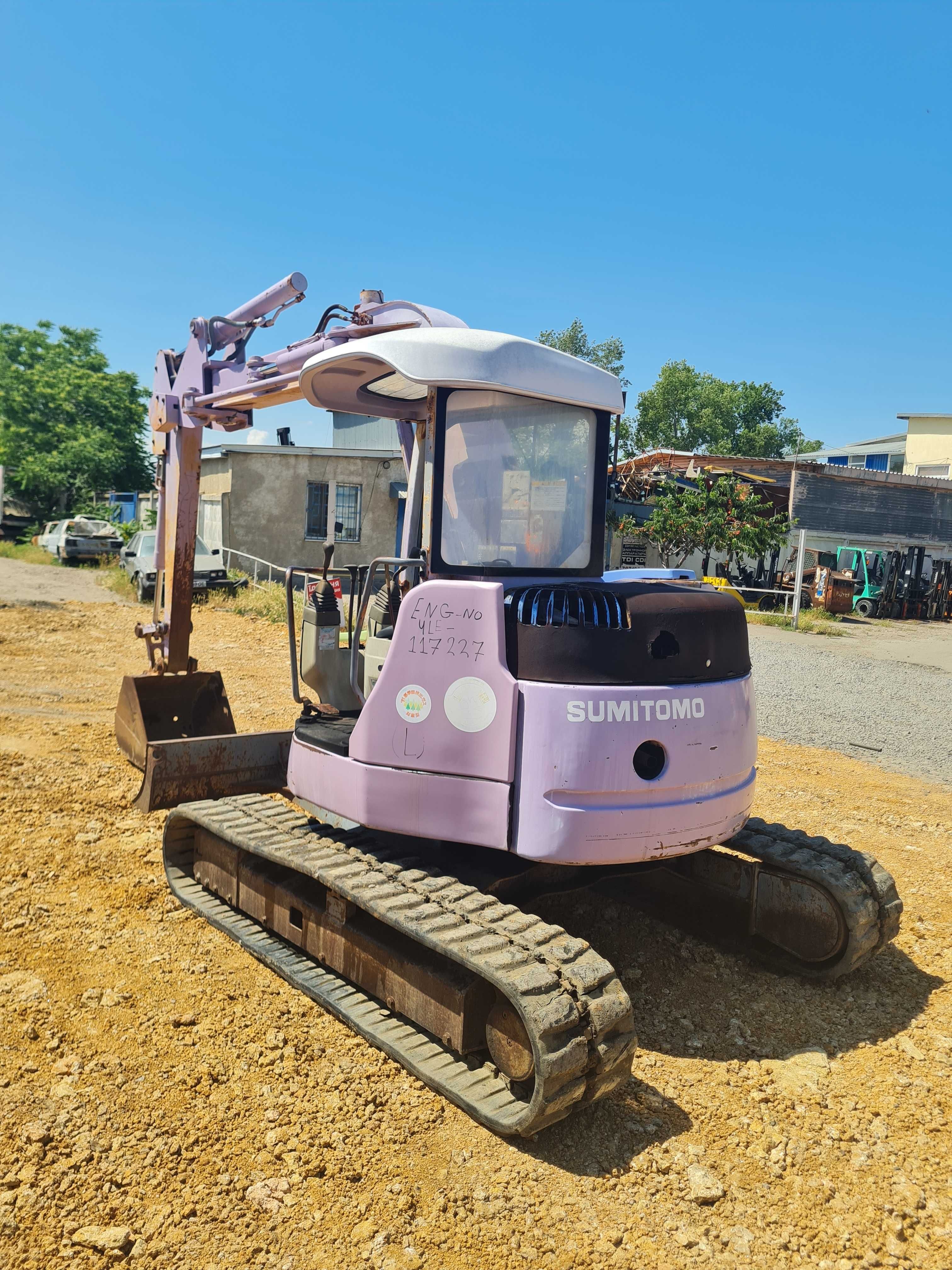 Міні-екскаватор SUMITOMO SH65U-2, б/в Японія, 2001 рік