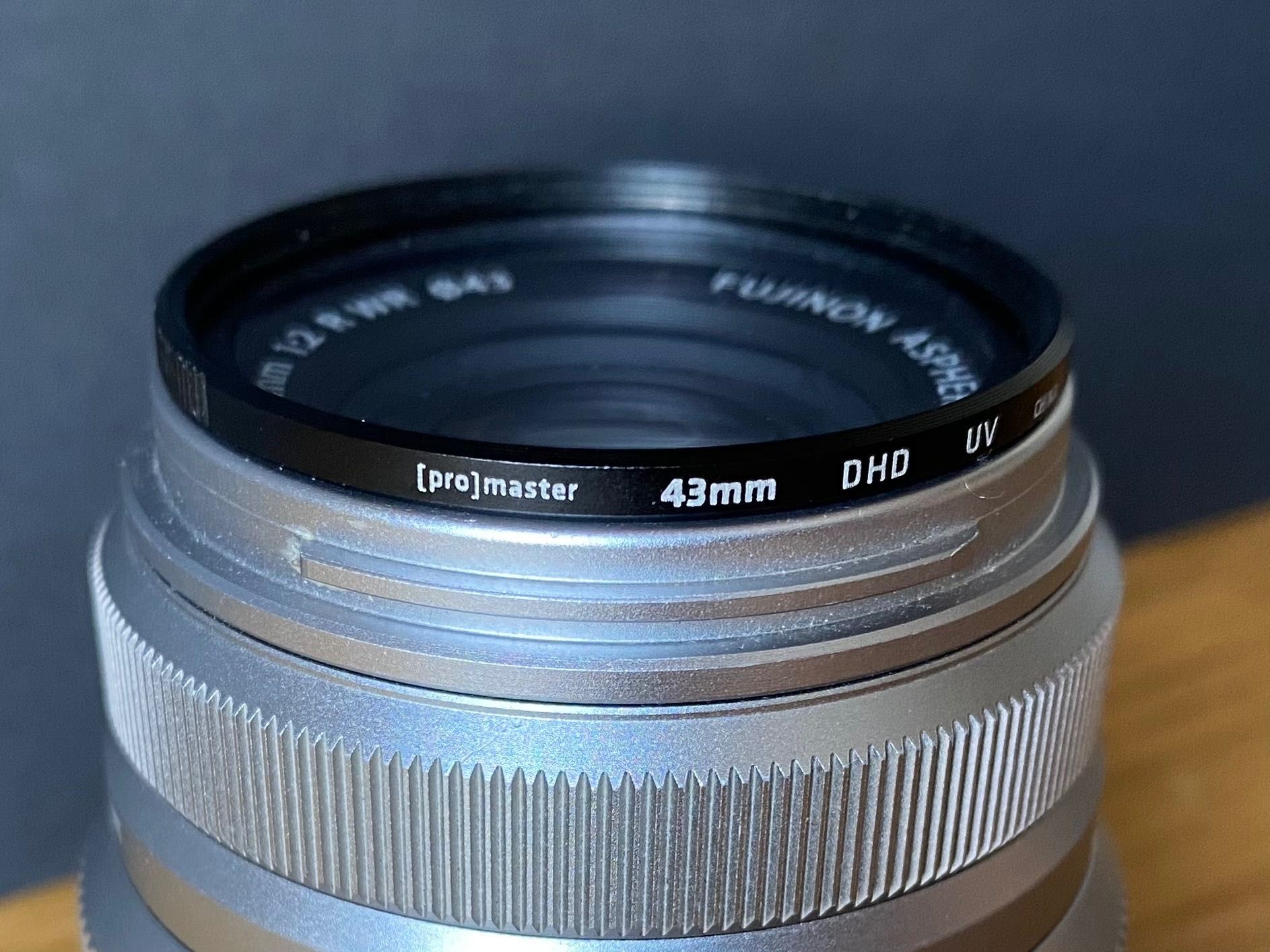 FUJIFILM XF 35mm f/2.0 R WR (Made in Japan) + Oslona JJC + Filtr UV