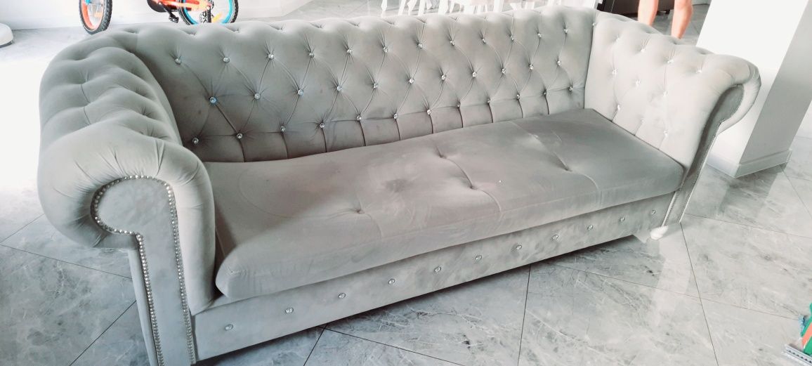 Sofa 3 osobowa chesterfield