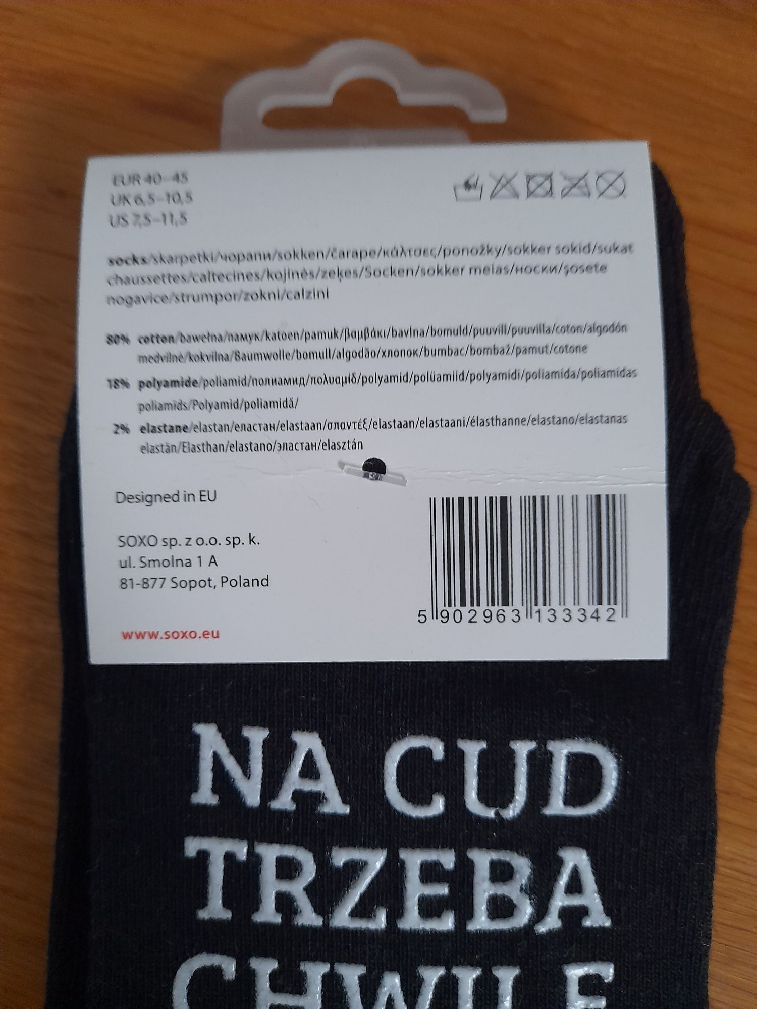 Skarpetki rozmair 40/45, na cuda trzeba chwilę poczekać,