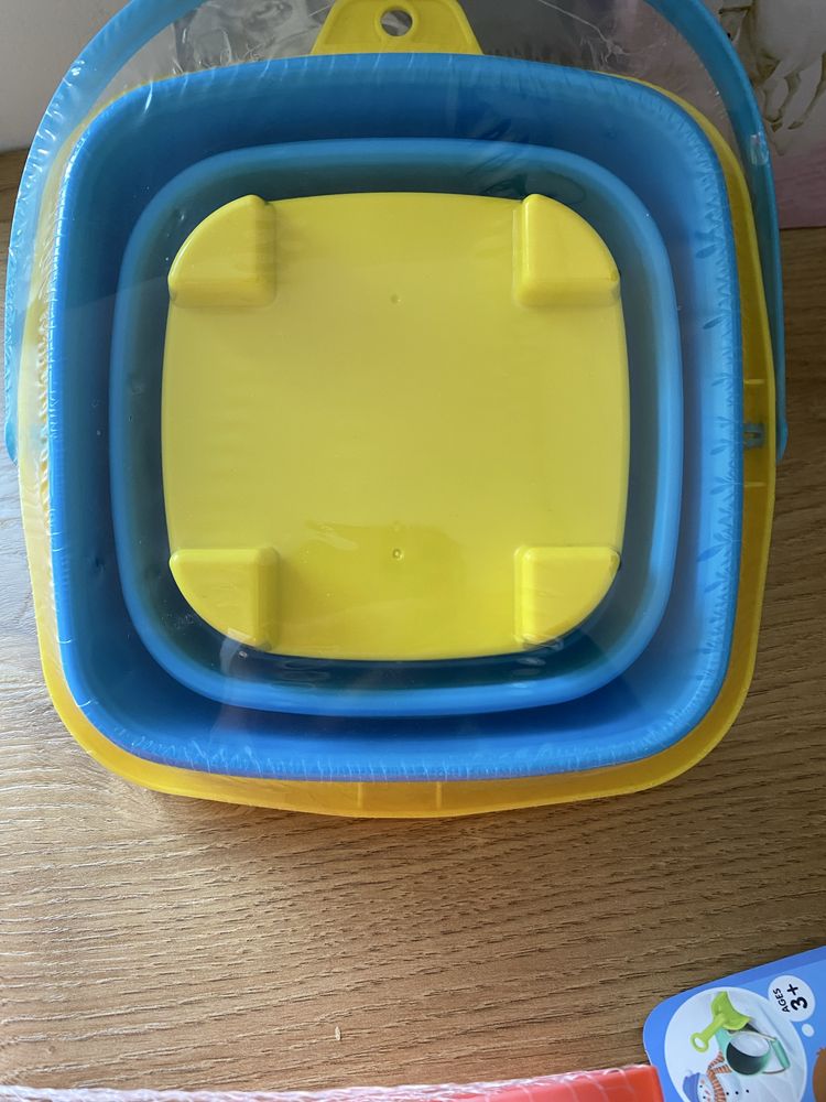 Zestaw do piasku wiaderko plus lopatki