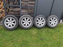 4alufelgi 2 opony 235 60 R18  land rover evogue