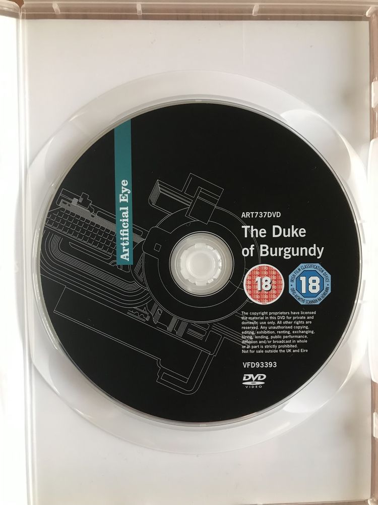 Filme erótico: The Duke of Burgundy DVD