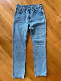 Spodnie jeans Levi’s 501 klasyk 27/32 W27 L32 niebieskie