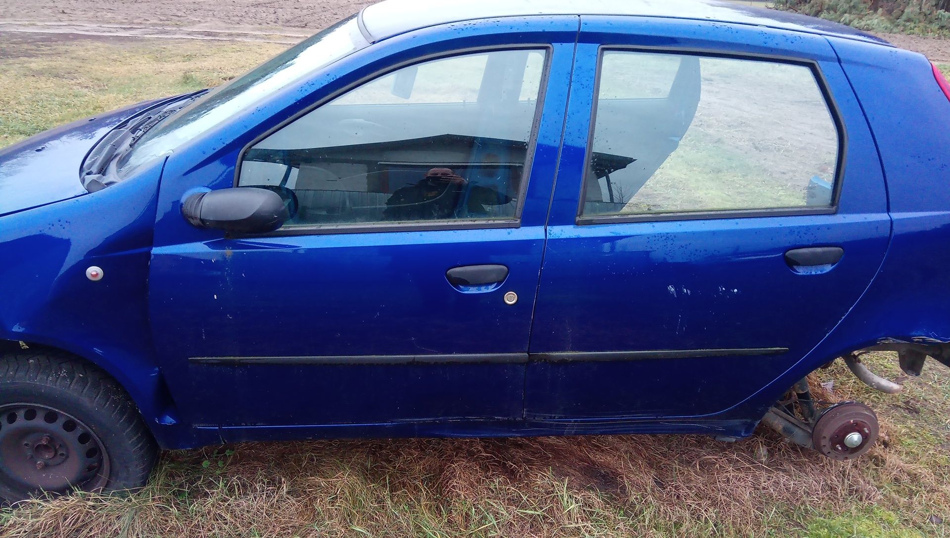 Drzwi lewe przod przednie punto fl kolor 599 /a nigdy nie malowane