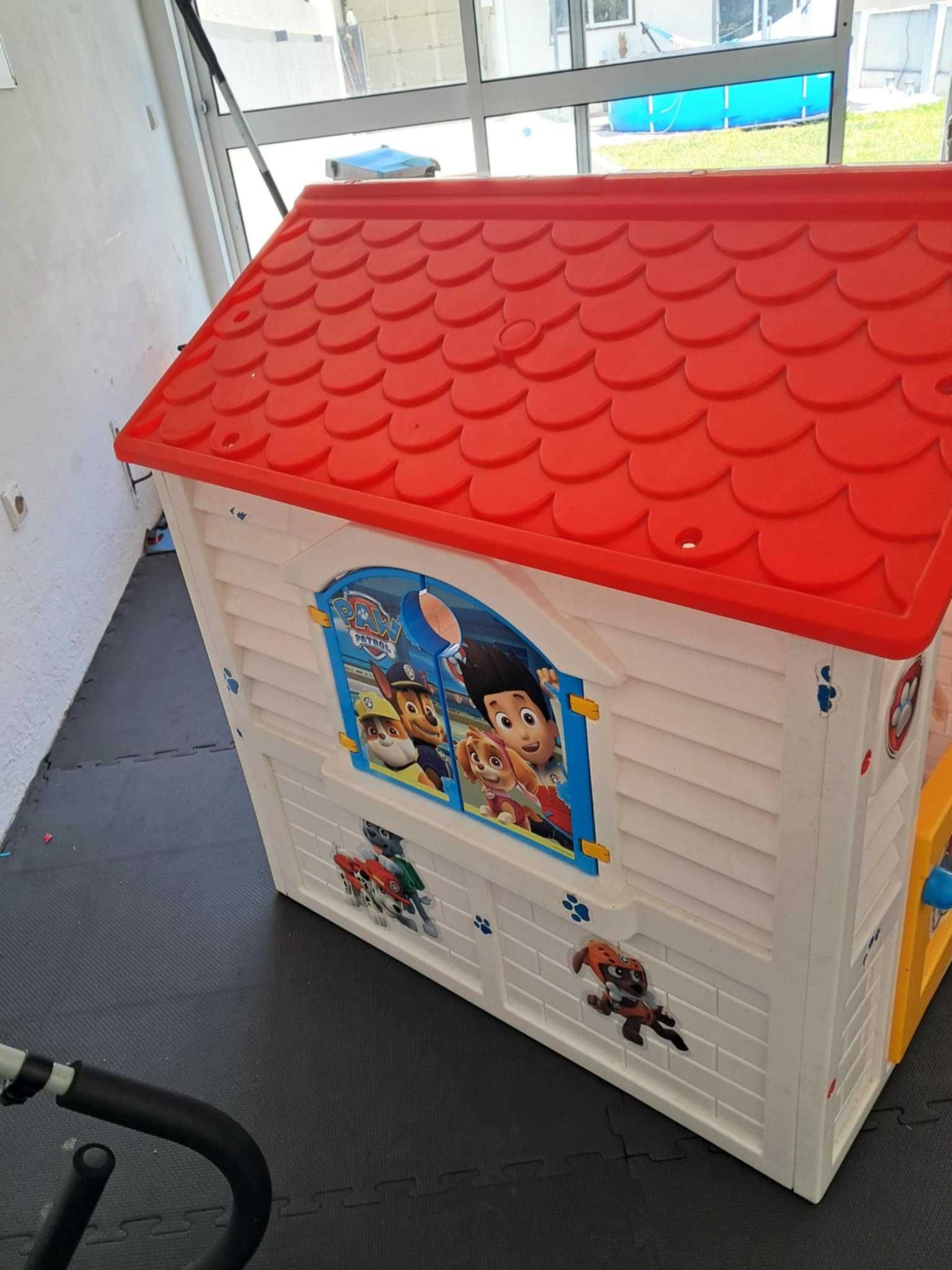 Casa brincar Patrulha Pata em bom estado.