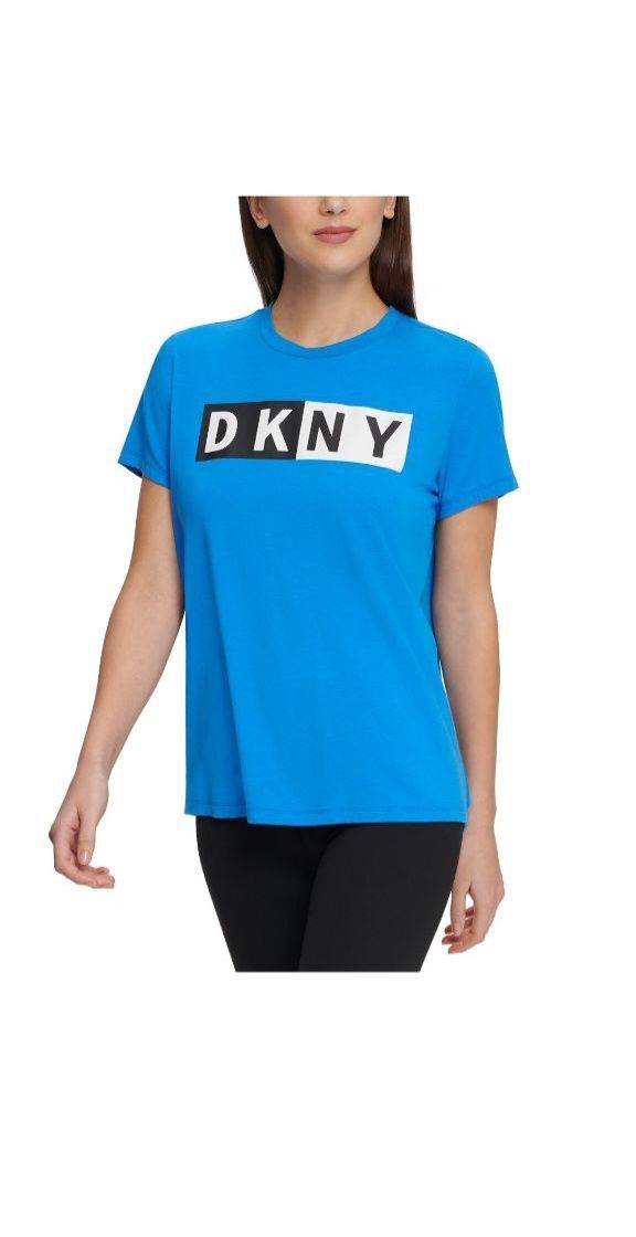 DKNY ОРИГІНАЛ. Жіноча футболка синя блакитна розмір XS S M