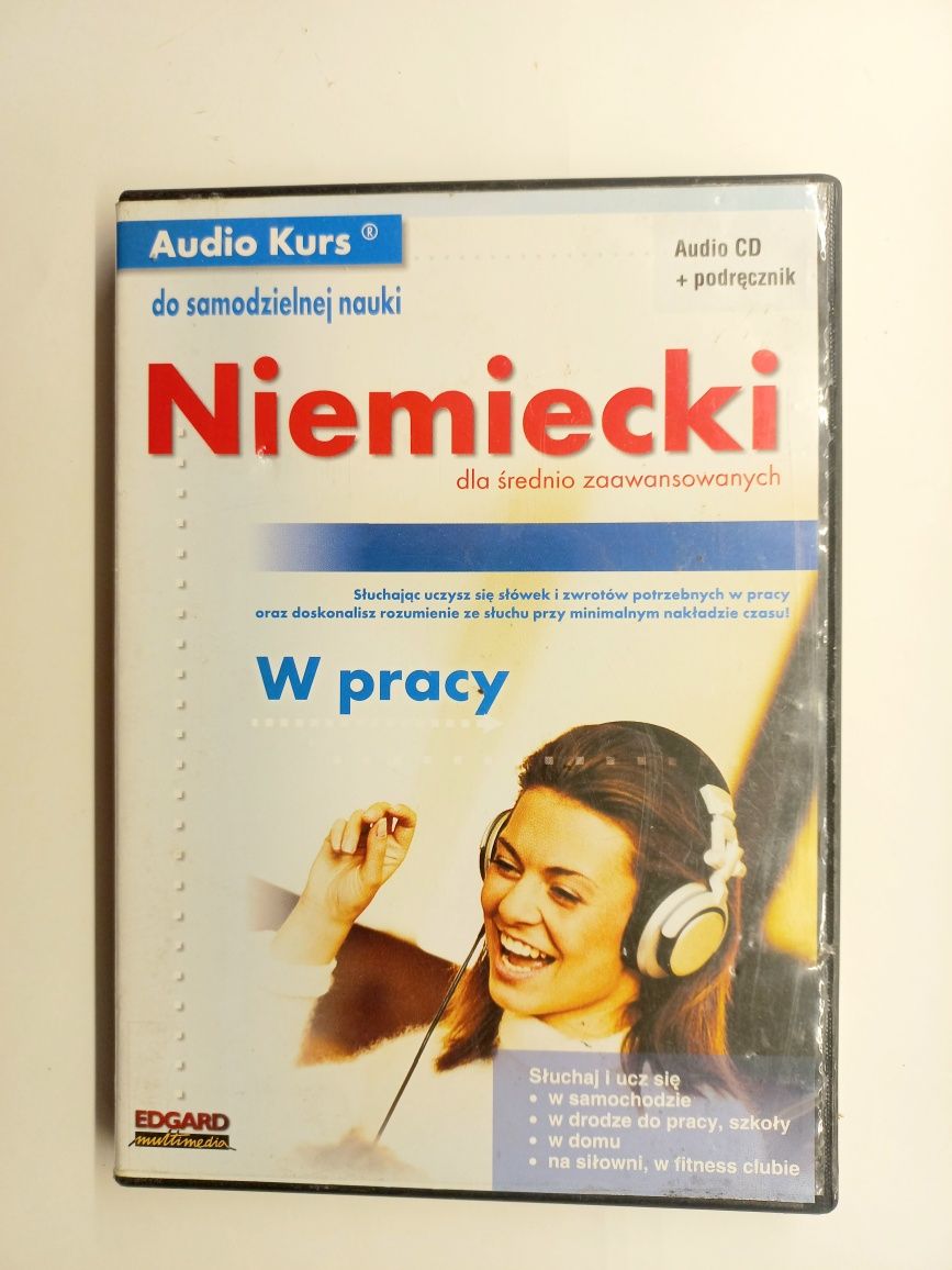 Audio Kurs języka niemiecki W pracy  CD DVD Utri Reinhold niemiecki