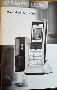 SAGEM - Telefone - D95C - Novo