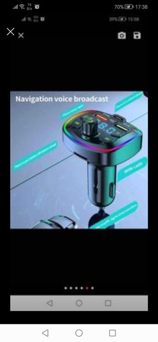 Receptor transmissor bluetooth Novo