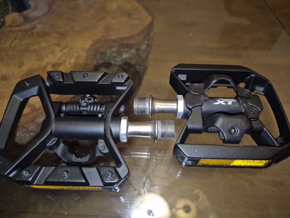 Pedały Deore XT  SPD-platformy,.wysylka