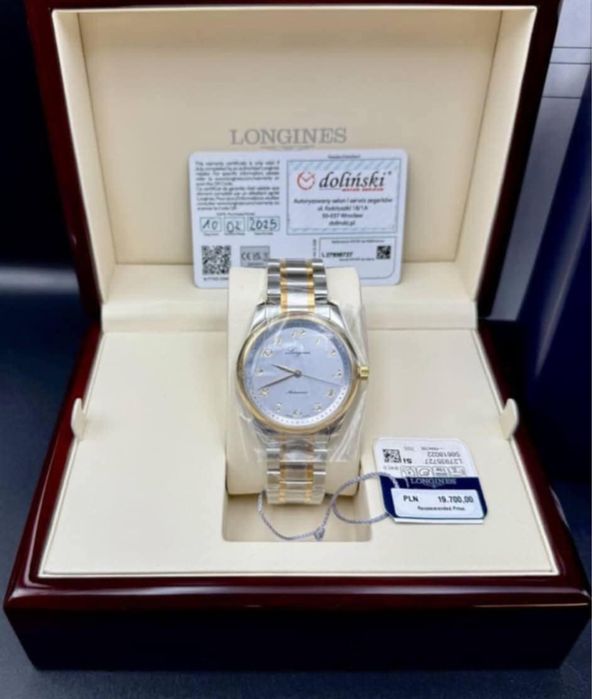 Nowy. Longines Master Collection Automatic 18K Gold L279.35.727