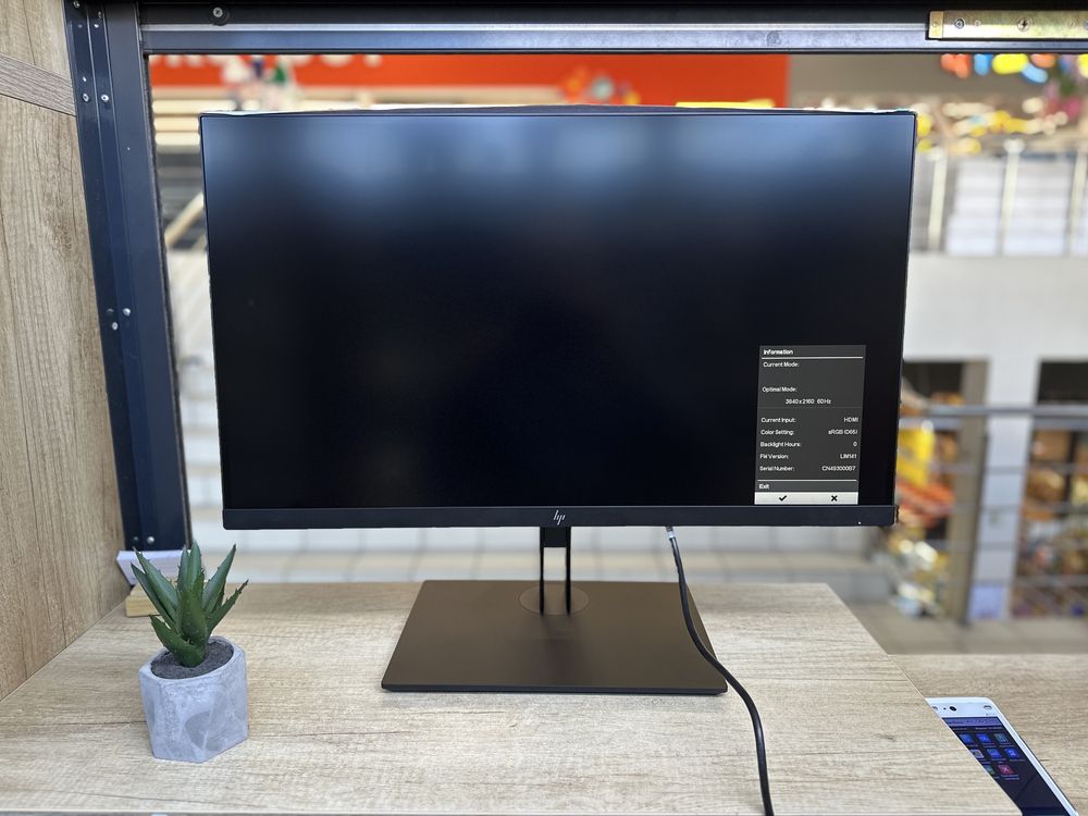 Професійний монітор /Зовнішній Дисплей Hp Z27 4k UHD Екран