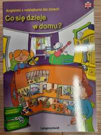 Angielski dla dzieci książeczka z naklejkami