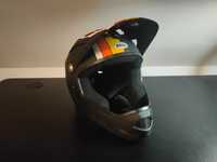 Kask rowerowy full face BELL SANCTION czarny/pomarańczowy