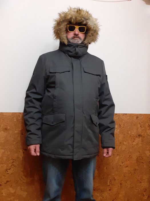 KURTKA zimowa ocieplana męska THREADBARE  rozm. XXL