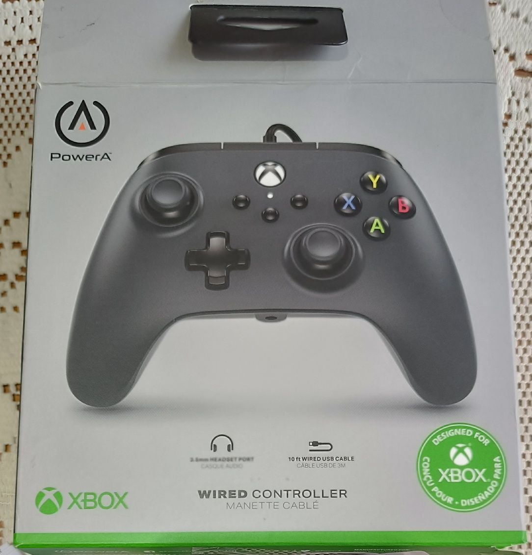 Pad Powera Xbox S/X przewodowy czarny