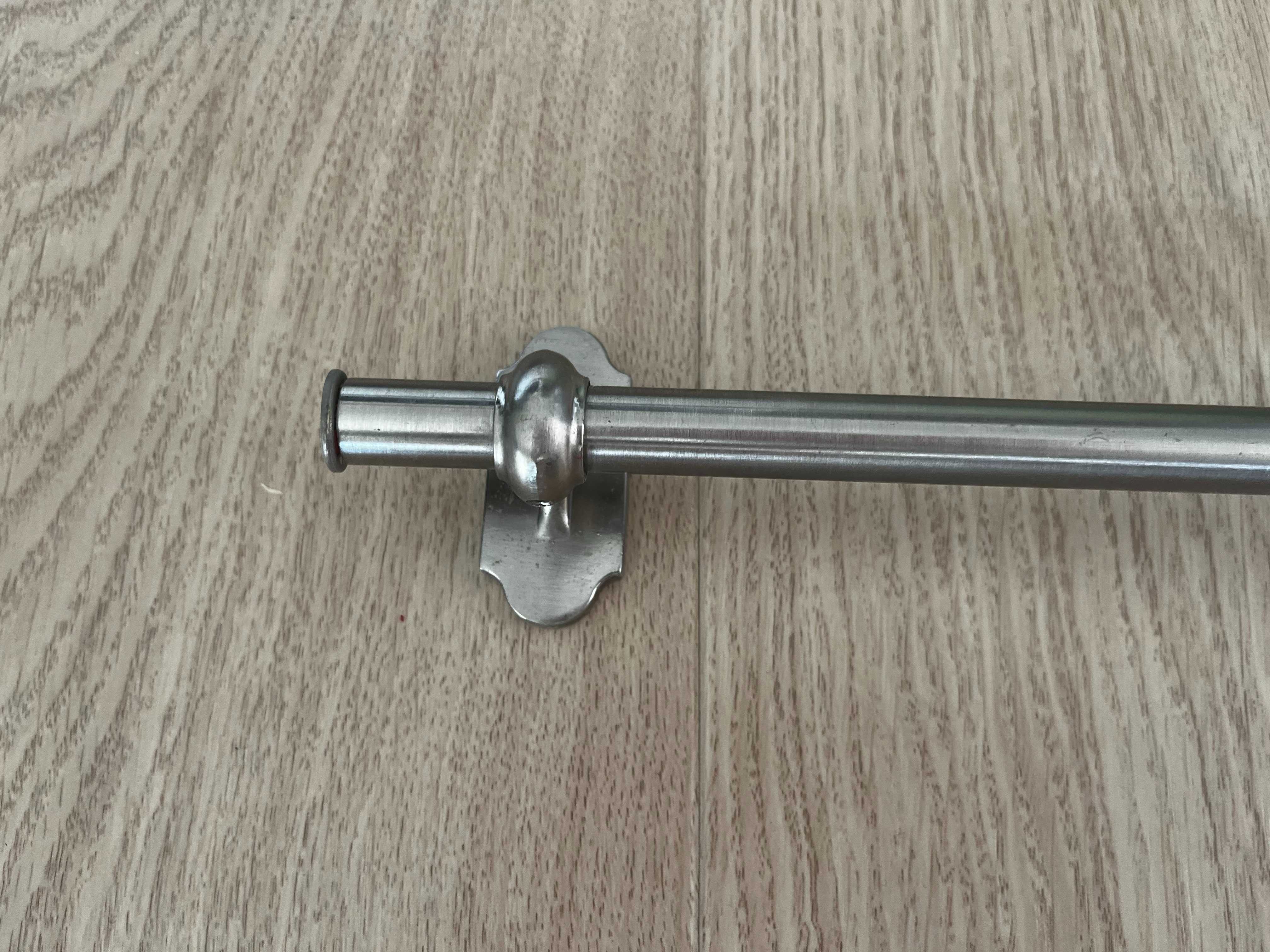Reling kuchenny z haczykami srebrny 80 cm