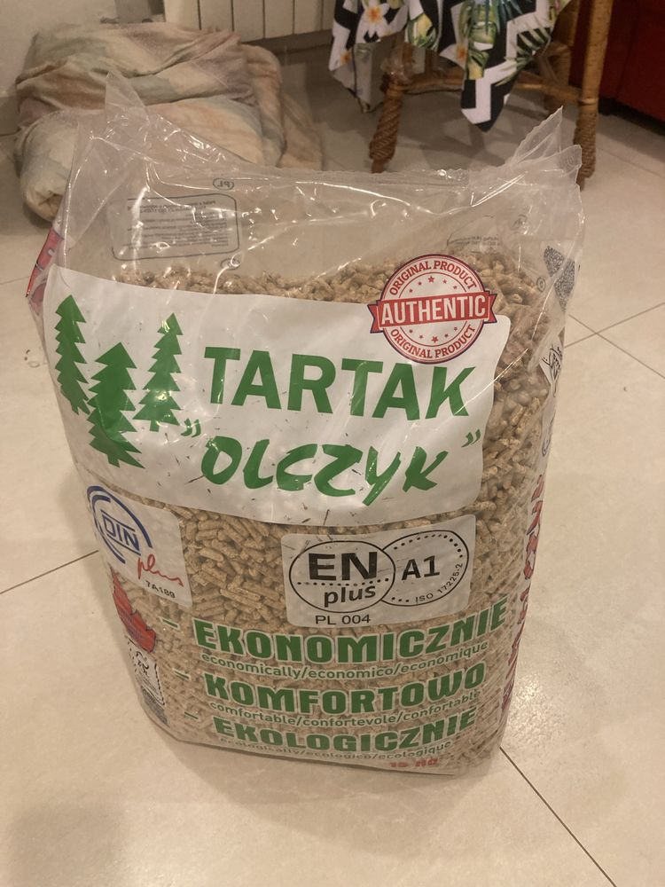 Sprzedam Pellet Tartak Olczyk pelet certyfikowany 1050kg