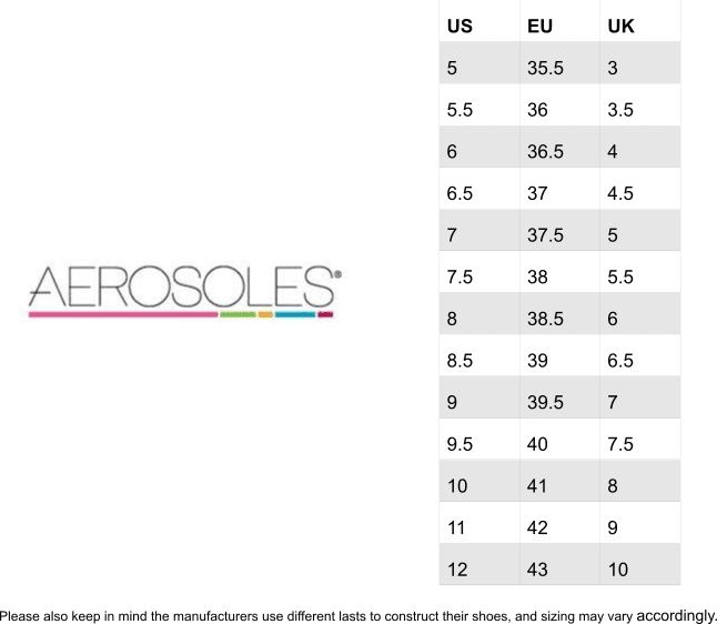 Sapatos elegantes e confortaveis Aerosoles