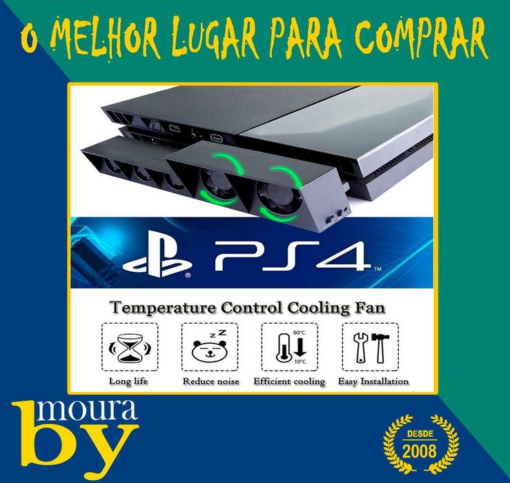 VENTOINHAS DE ARREFECIMENTO PLAYSTATION 4 PS4 COOLING FAN
