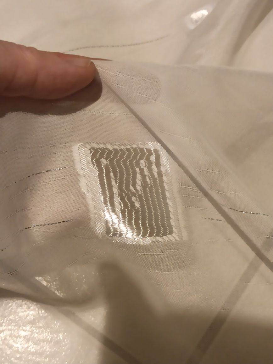 Firany panel zieleń 3 części