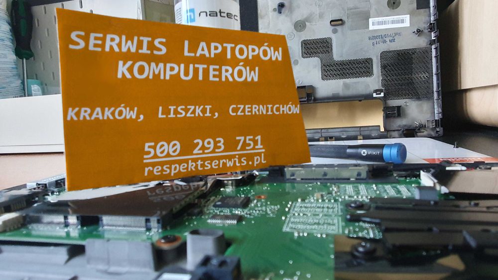 Serwis laptopów i komputerów PC - Kraków zach. / Liszki / mobilny