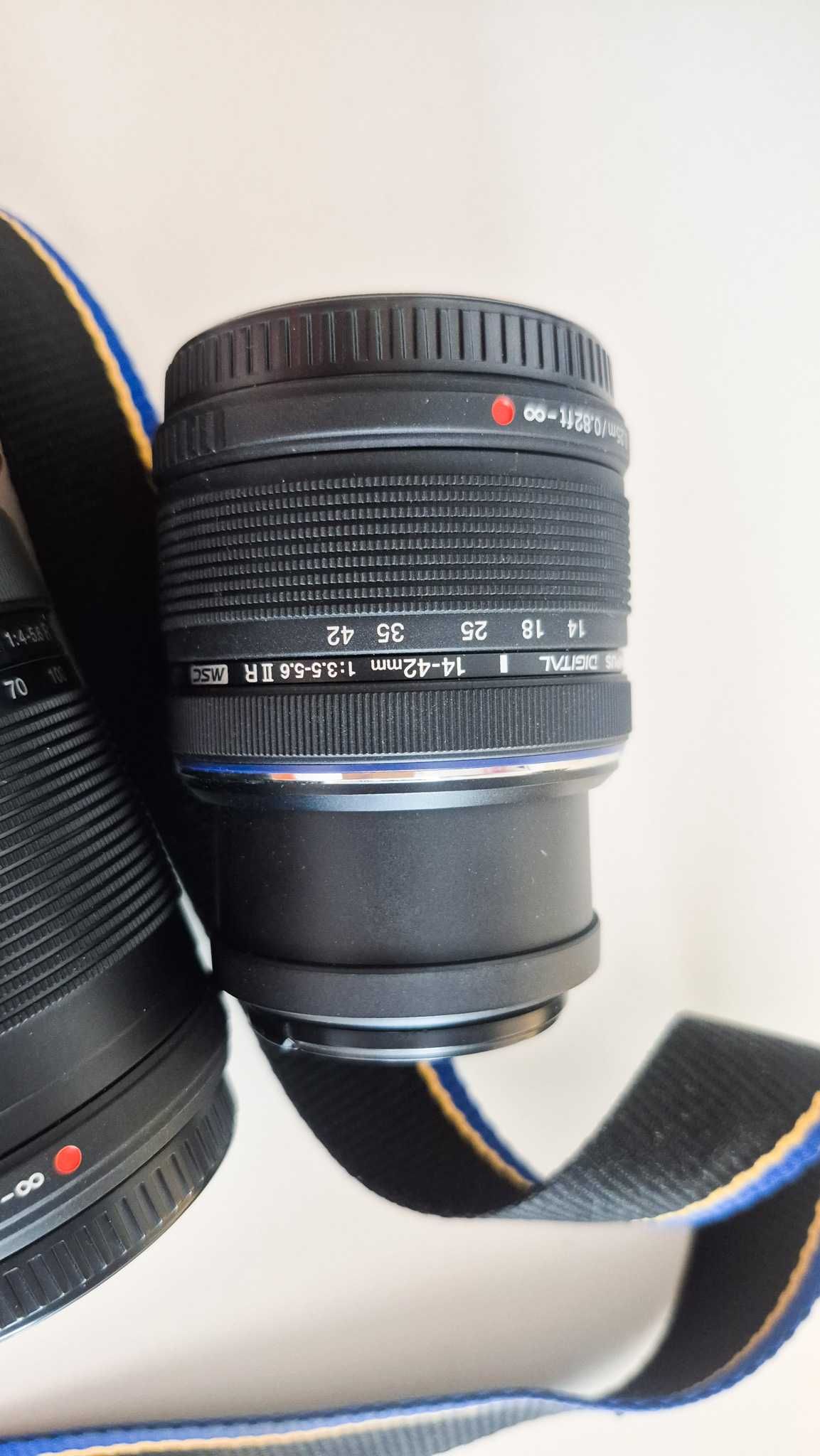 Olympus OM-D E-M10 Mark III body i dwa obiektywy