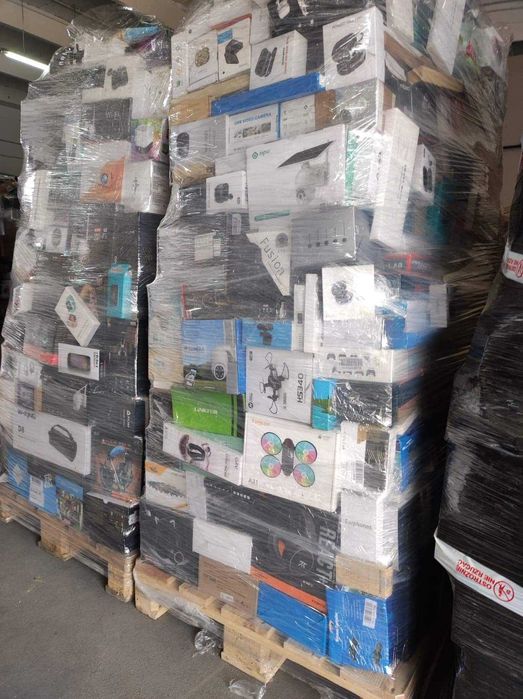 Palety Mix Elektronika Amazon Klasa A  Największy Wybór