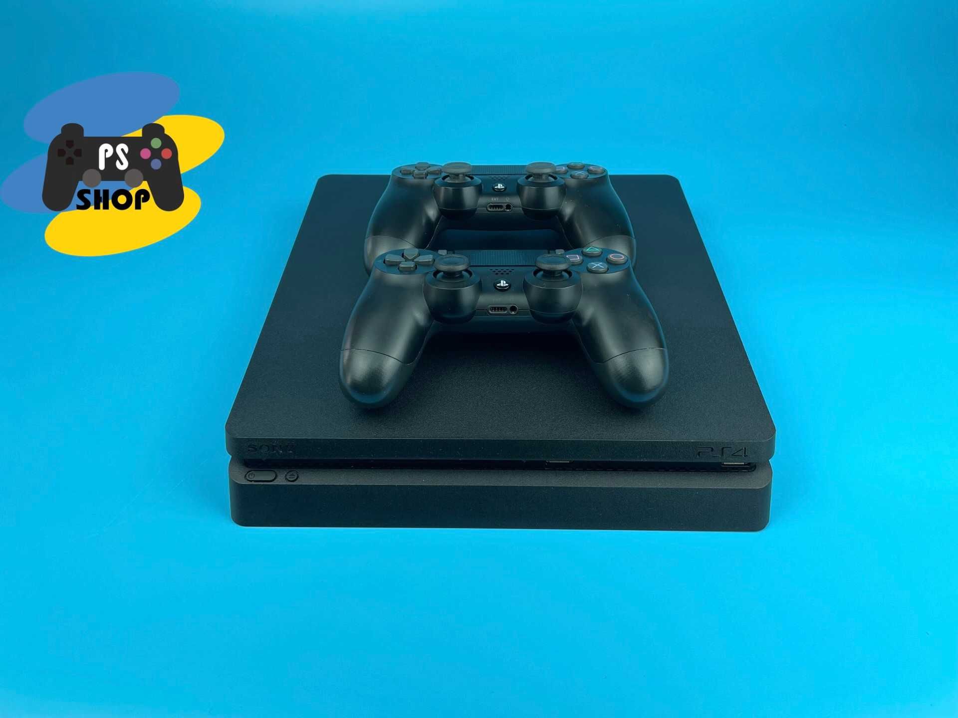 Playstation 4 Slim 1ТБ, Два джойстики