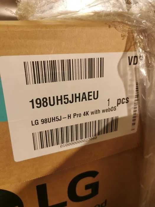 Monitor LED LG 98UH5J-H 98 cali 4K Ekran Projekcyjny Konferencyjny