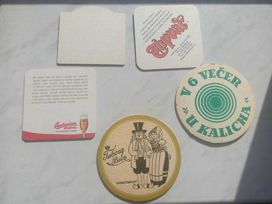 podkładki pod piwo używane