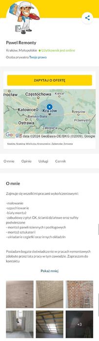 Prace remontowe i wykonczeniowe