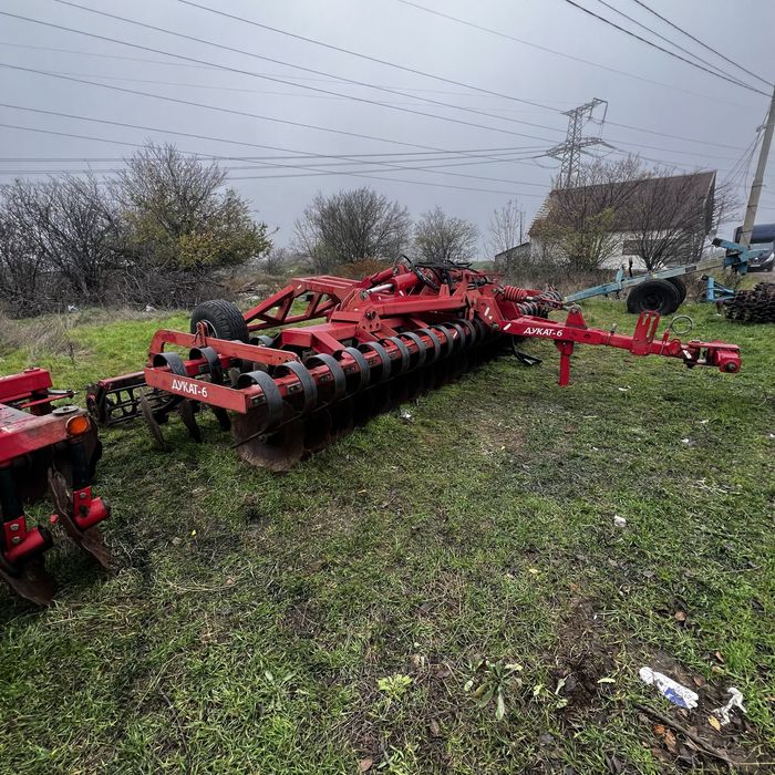 Борона дискова ДЛМ-6, причепна, шириною 6м, 2017 р.в.