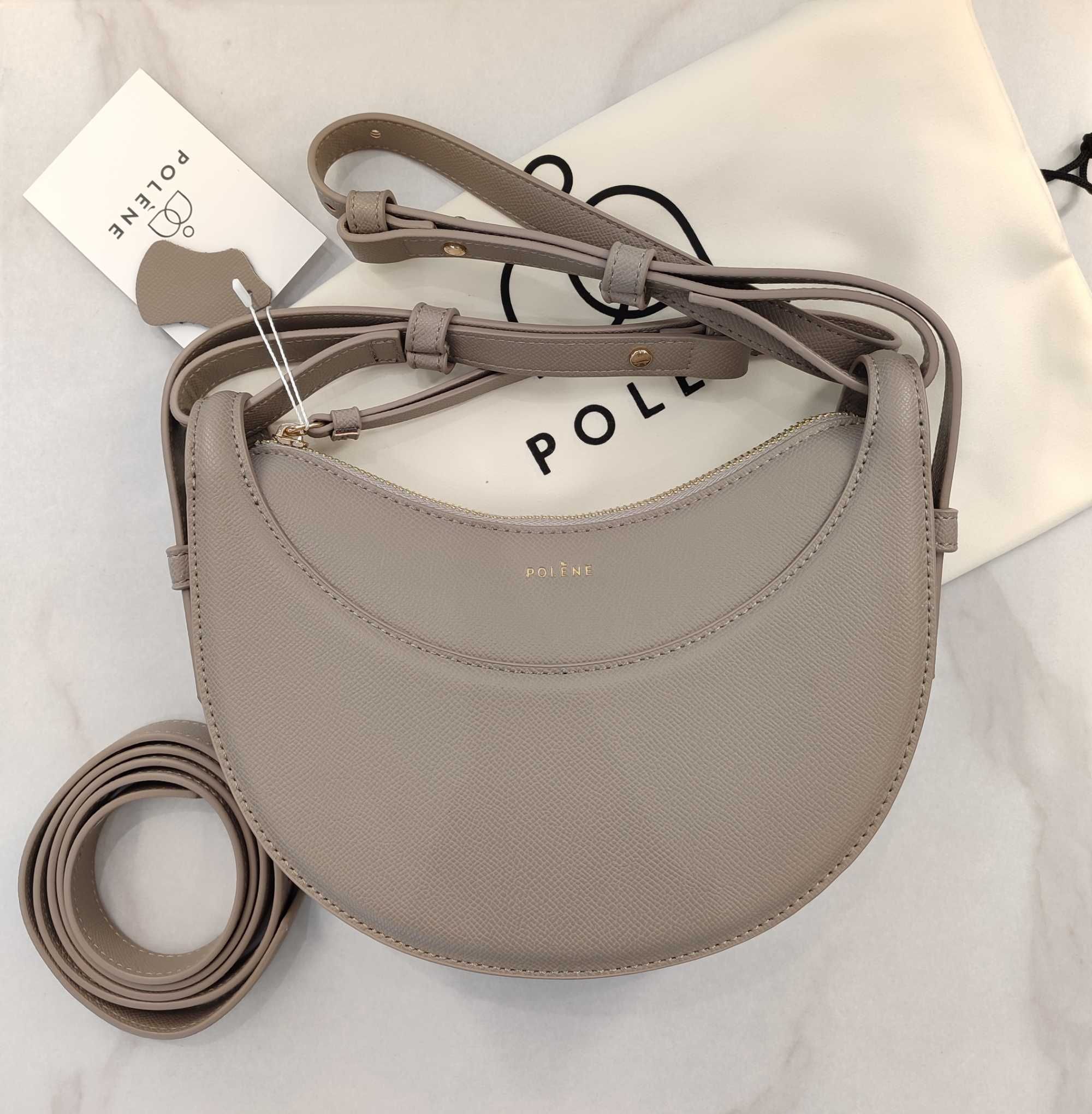 Сумка Polene Bag - N°10 - Monochrome Grey