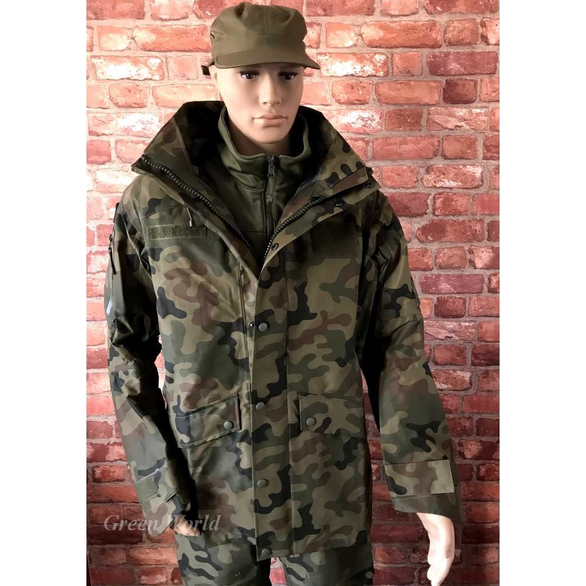 KOMPLET Ubranie wojskowe GORE-TEX 128Z/MON S/L