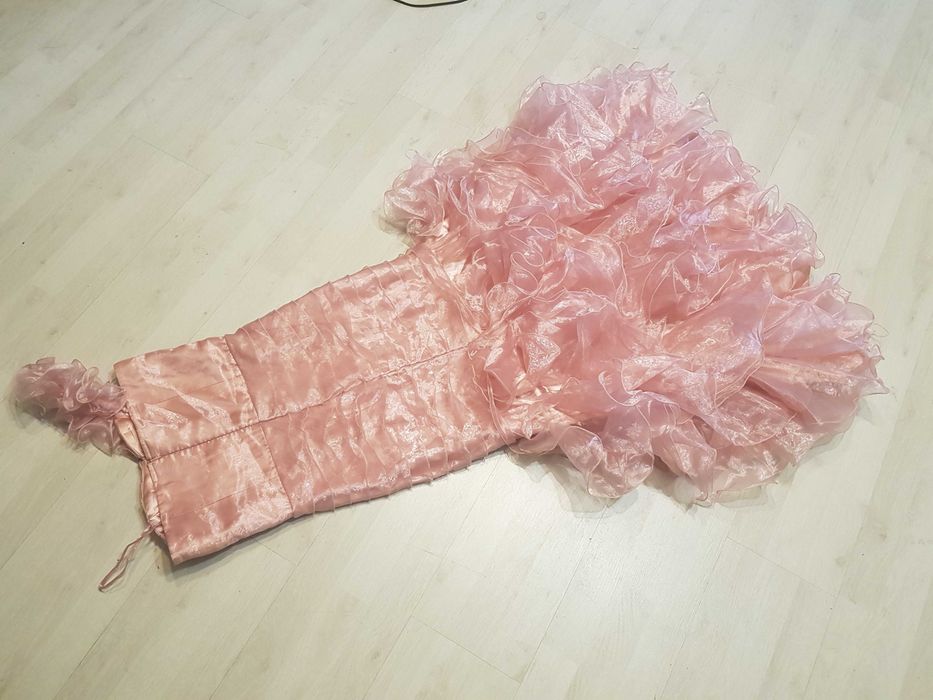 XS S M strój hiszpanki flamenco hiszpanka kostium do tańca tiul 1849