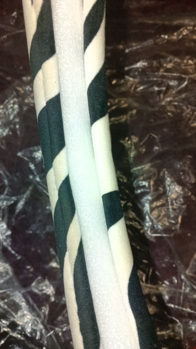 Продам чехол/оплётку на руль 37-38см. (зебра)