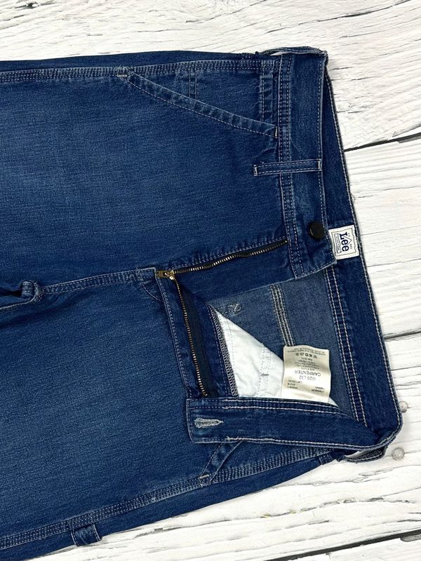 Lee Carpenter Workwear Jeansy Męskie o Luźnym Kroju Logowane r. W29 L3