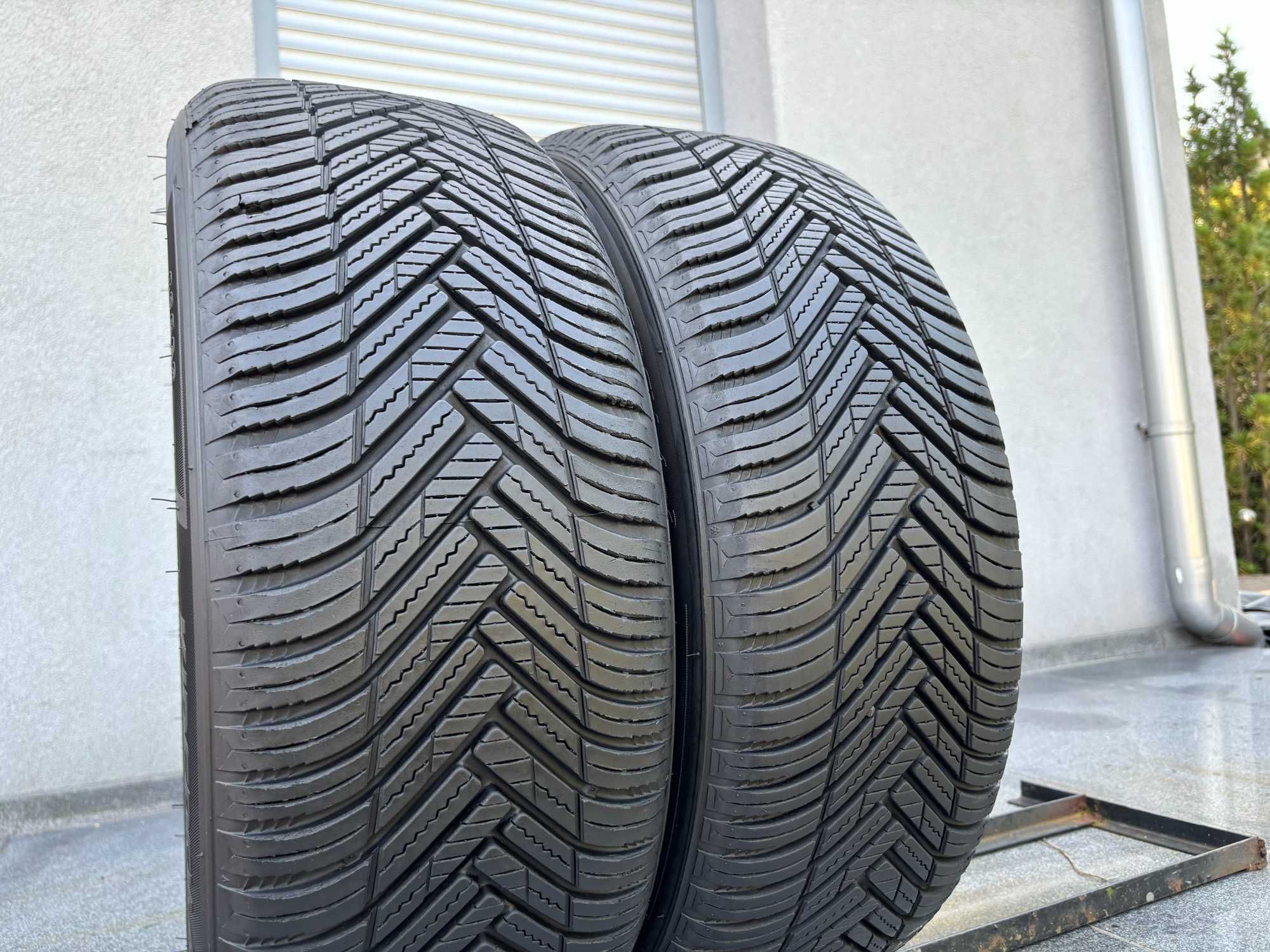 2szt całoroczne 205/55R17 Hankook 7,3mm 2022r świetny stan! 4S1422 gwa