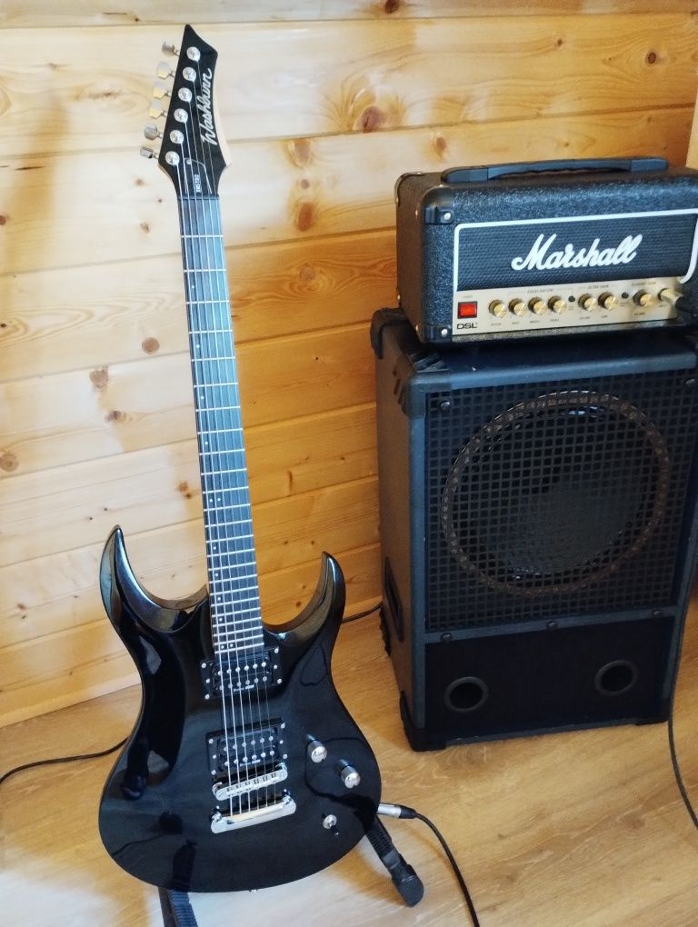 Gitara Washburn XMSTD2, przetworniki Duncan USM, klucze blok. Gotoh