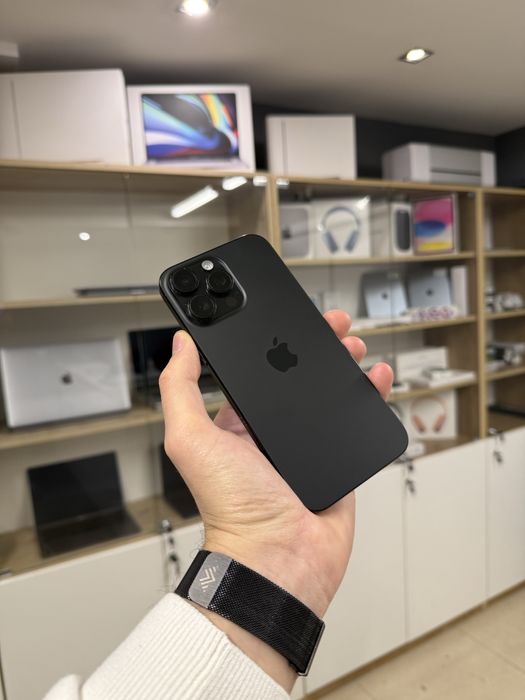Вживаний/Ідеальний iPhone 16 Pro Max 256GB BlackTitanium |Фіз.Сім.|