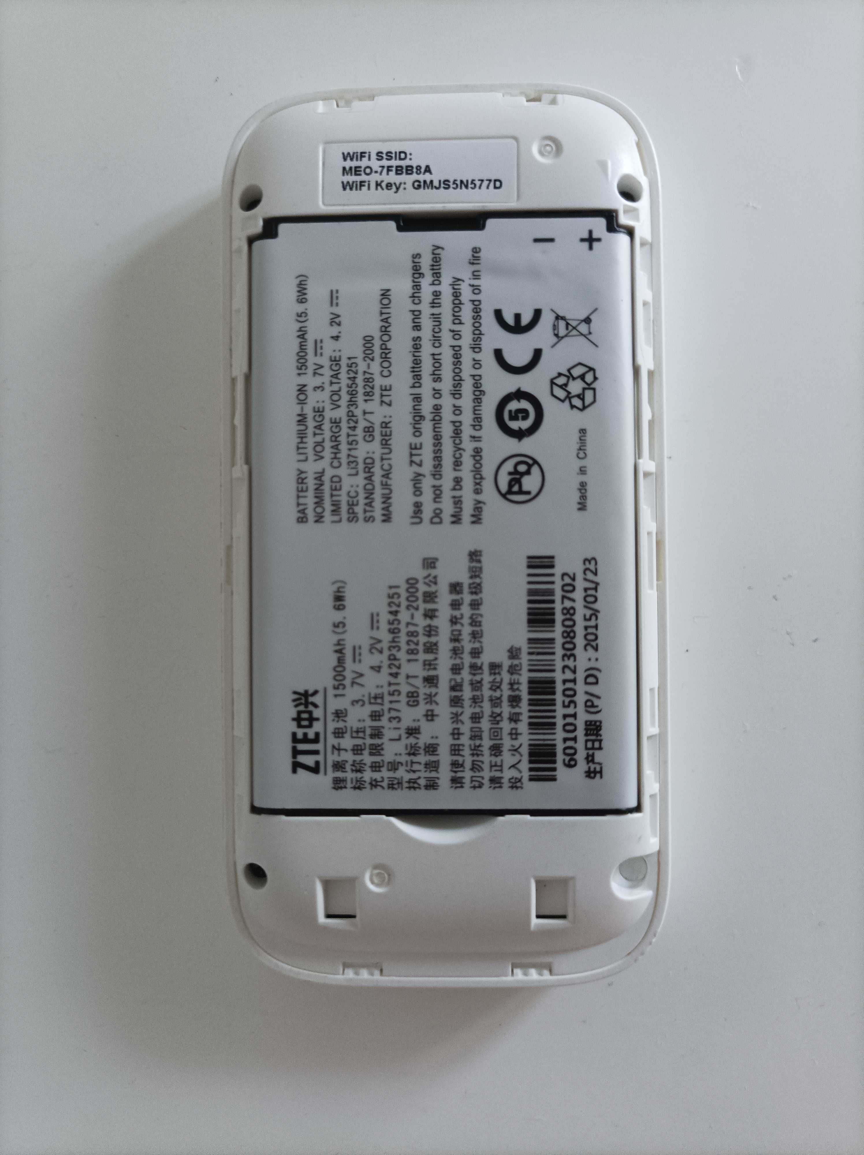 Router hotspot ZTE MF65M