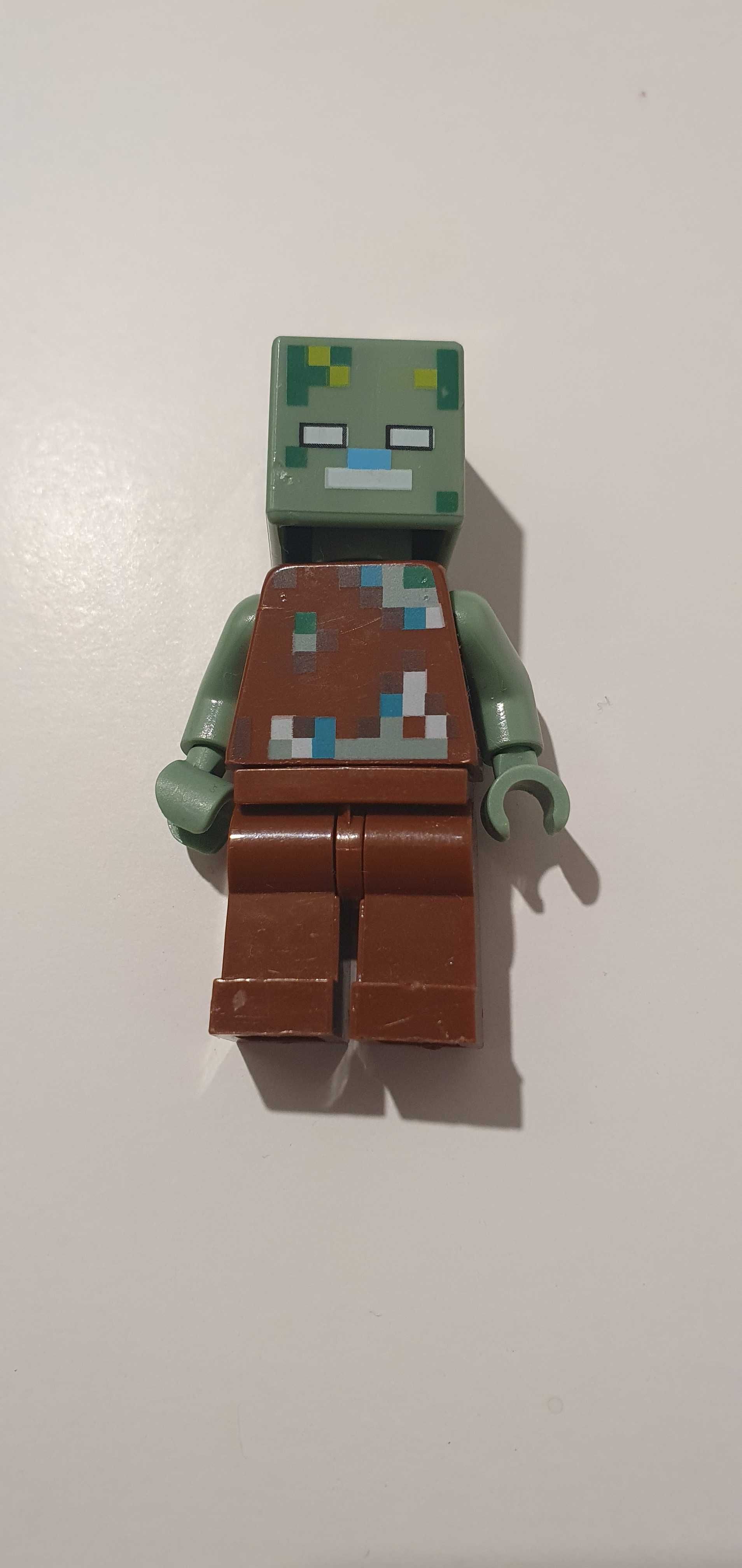 Lego minecraft podwodny zombie