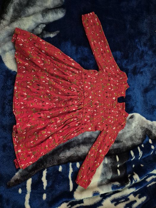 Sukienka świąteczna 92