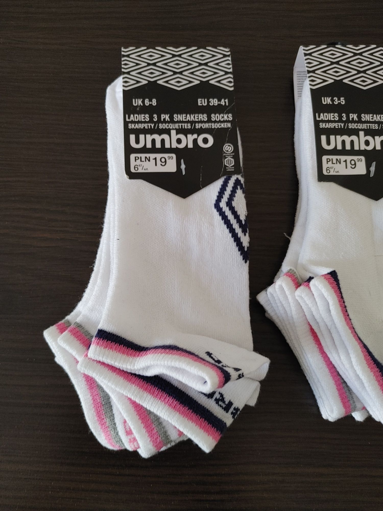 UMBRO Skarpetki Damskie 39-41 Nowe 12-par za 60zł SPRAWDŹ