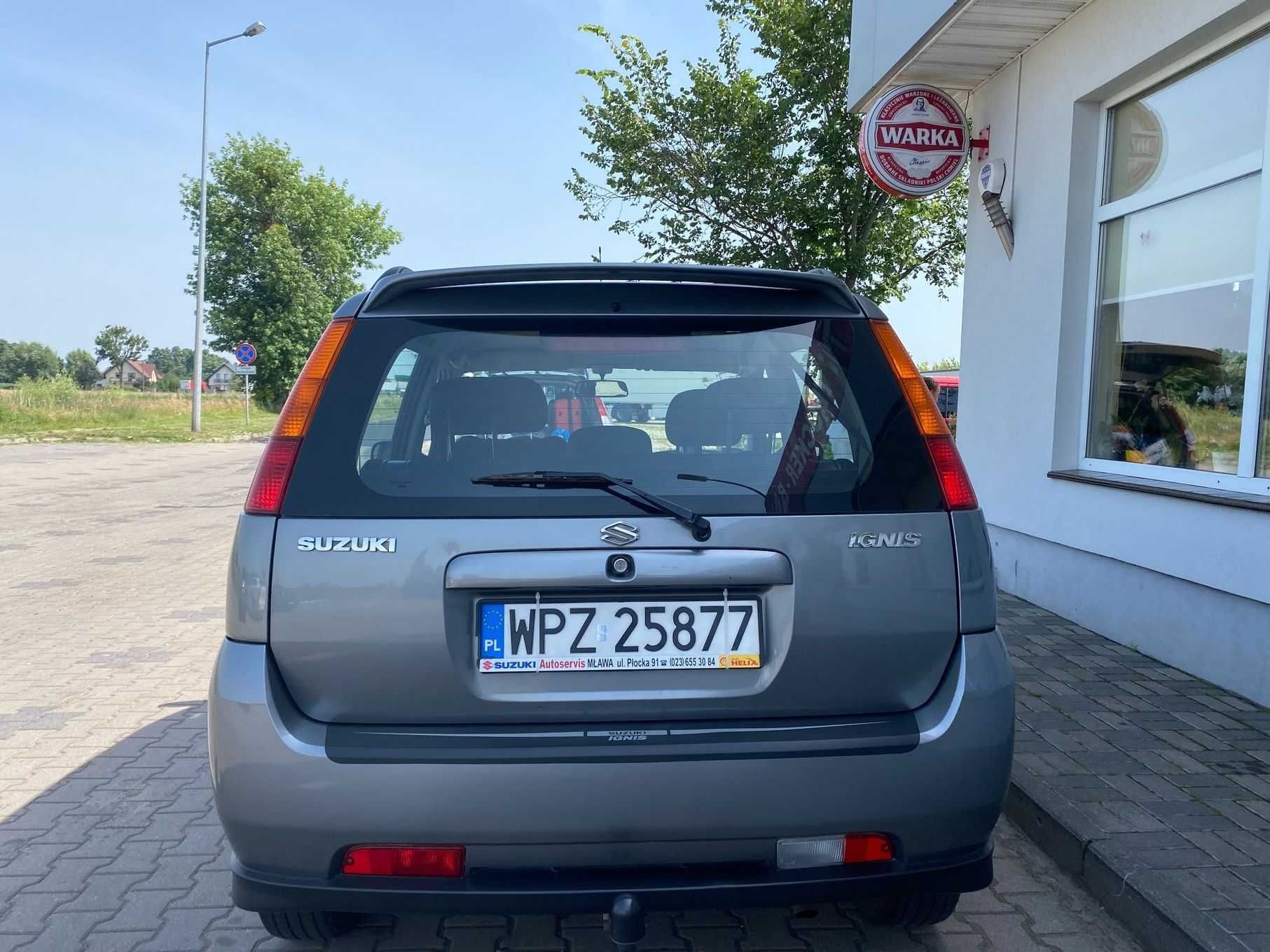 Suzuki Ignis 1.3 VVT 2007 r. 114 tyś. klima