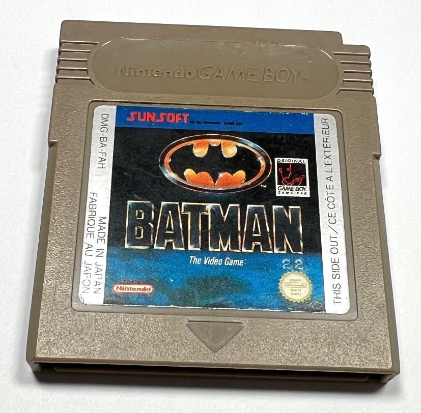 Batman The Video Game Nintendo Game Boy