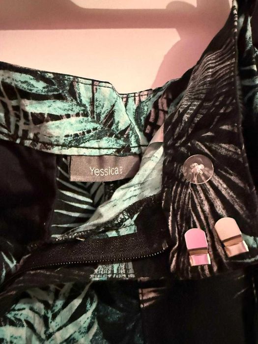 Cienkie spodnie z Wiskozy, C&A rozmiar 42