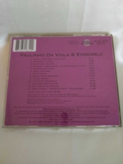 4 CDs • Caetano Veloso, Ivan Lins, Paulinho da Viola, NDN